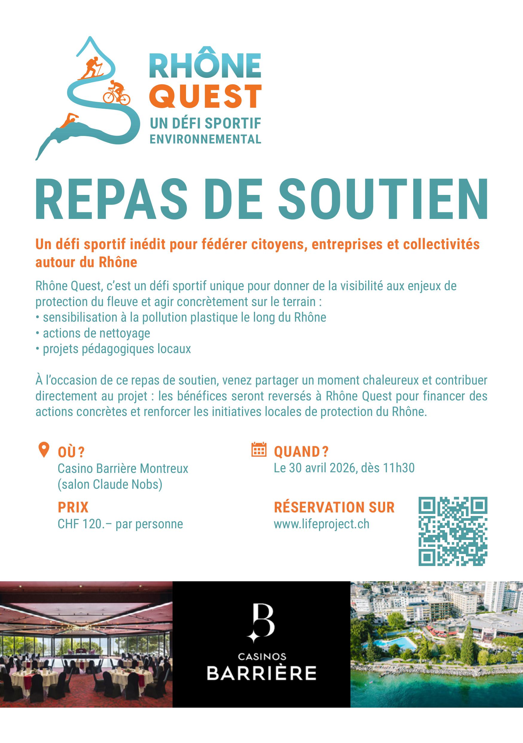 Flyer Repas de Soutien